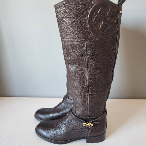 Tory Burch Riding Boots "EUC" - Picture 4 of 16